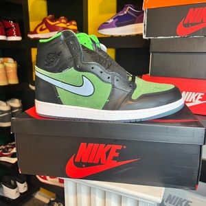 SOLD :Jordan 1 Retro High Zoom Zen Green